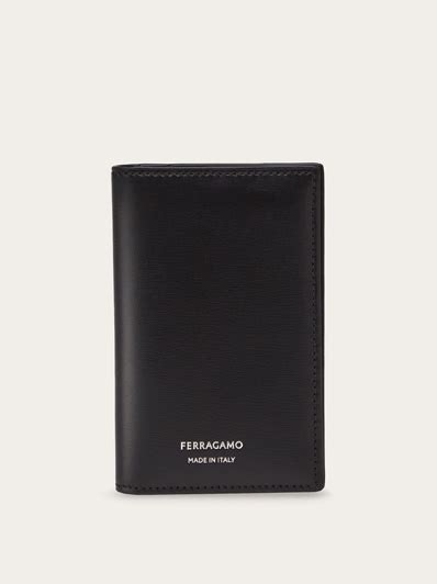 ferragamo card holder men|ferragamo card holder sale.